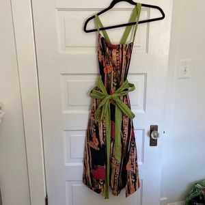 J Los Angeles cotton wrap dress, XS